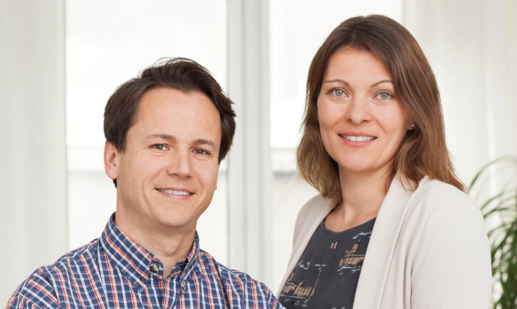 Klaus Fleischmann und Anita Wilson, CEOs von Kaleidosocope und Eurocom